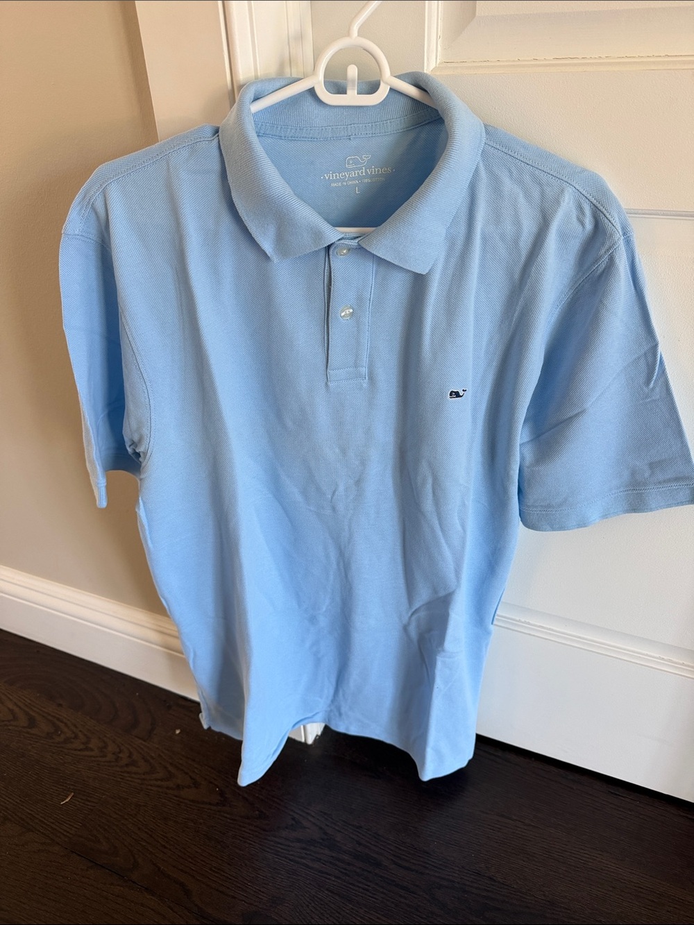 Vineyard Vines Men’s Light Blue Polo Shirt
